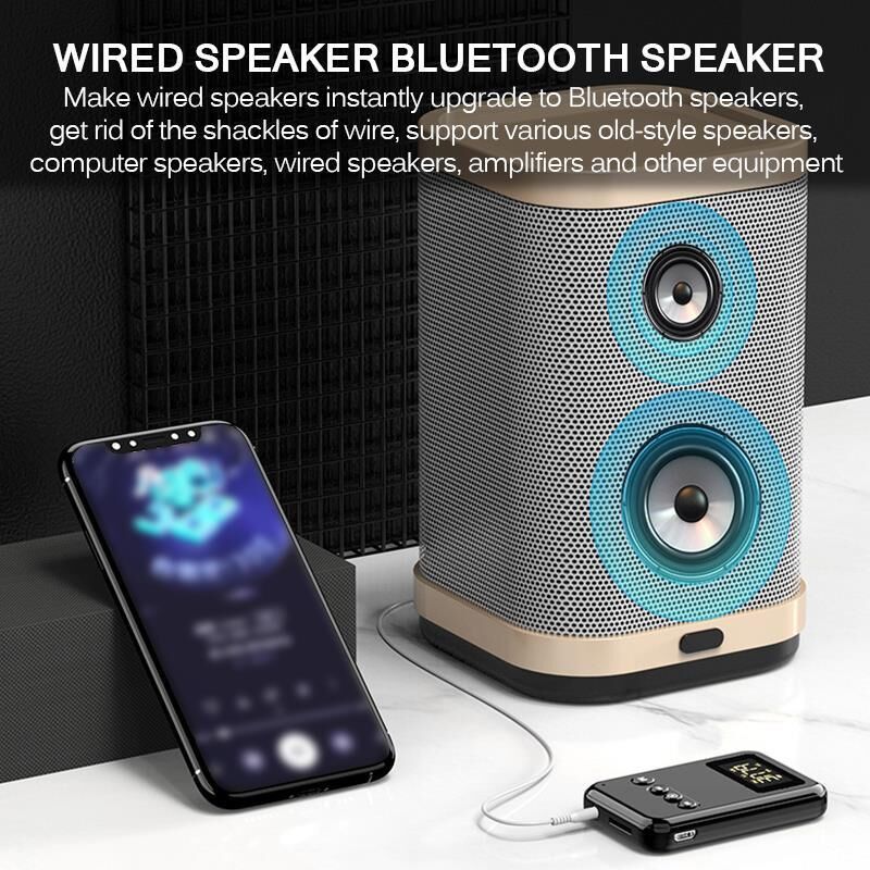 Valkyrie Bluetooth FM 5.0 HIFI Stereo Ses Alıcı Verici