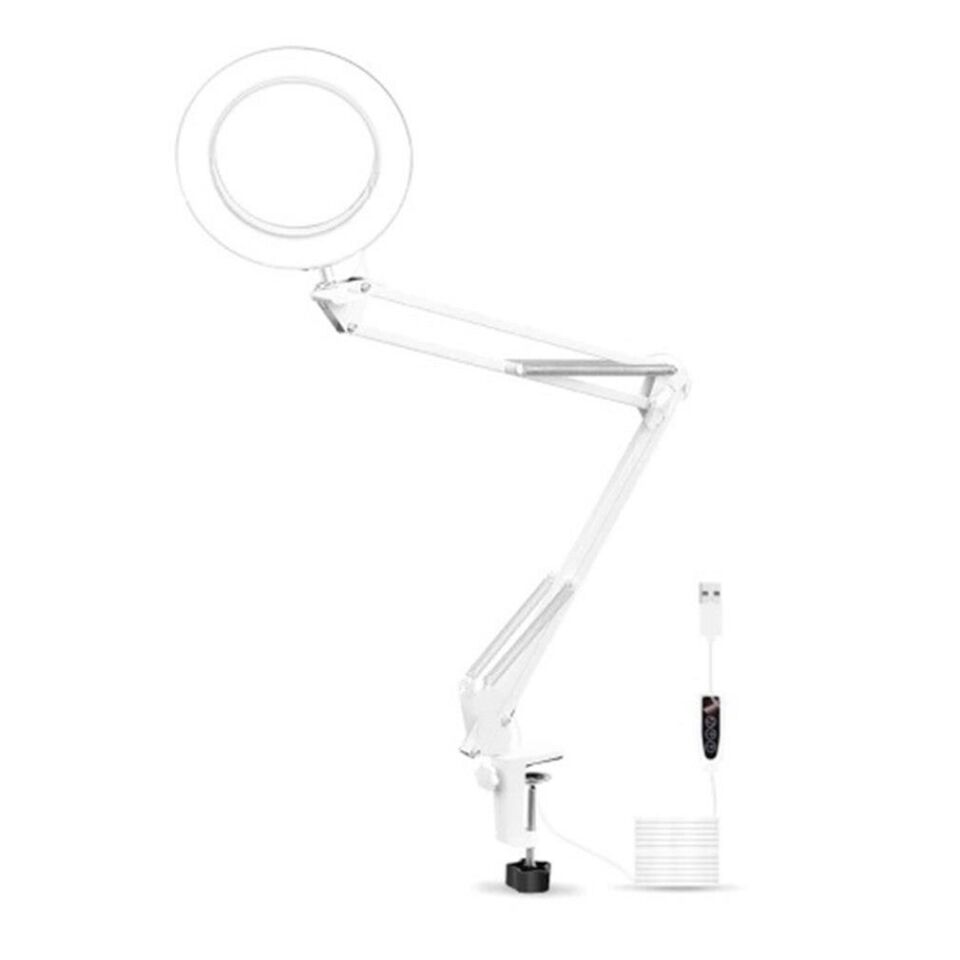 Valkyrie Katlanabilir Ayarlanabilir LED Işıklı Masaüstü Büyüteç