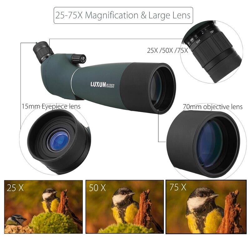 Valkyrie Luxun 75X Zoom Karasal Monoküler Teleskop Dürbün