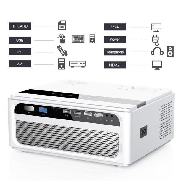 Valkyrie 3800 Lümens HD Kablosuz LCD Projeksiyon Cihazı