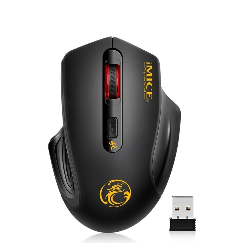 Valkyrie imice 2000dpi Kablosuz Sessiz Silent Mouse Siyah