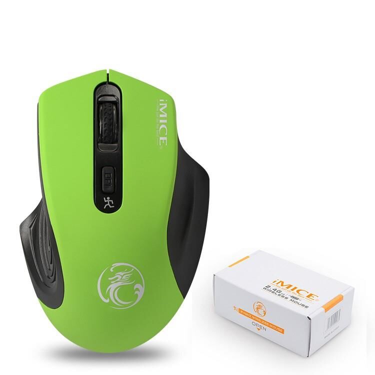 Valkyrie imice 2000dpi Kablosuz Sessiz Silent Mouse Yeşil
