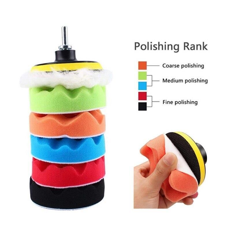 Valkyrie 12 Parça 10cm Büyük Boy Oto Pasta Cila Polisaj Seti