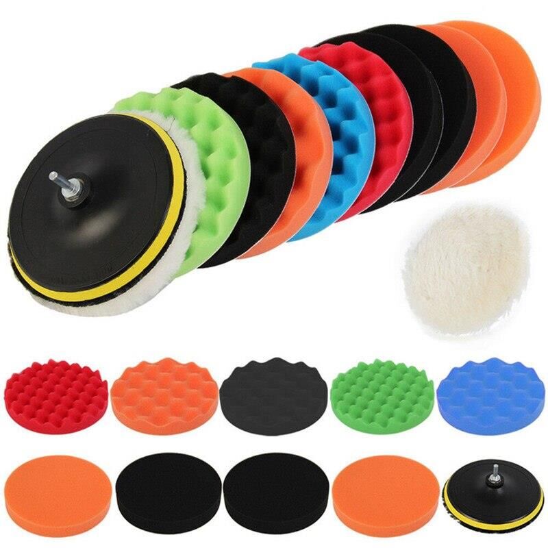Valkyrie 12 Parça 10cm Büyük Boy Oto Pasta Cila Polisaj Seti
