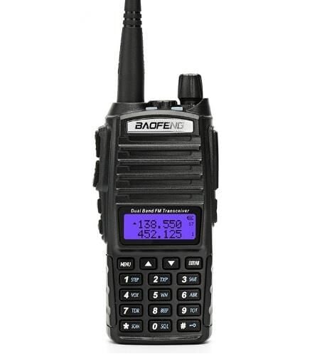 Valkyrie Baofeng UV82 FM Çift Band UHF/VHF 2800mAh El Telsiz