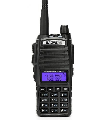 Valkyrie Baofeng UV82 FM Çift Band UHF/VHF 2800mAh El Telsiz
