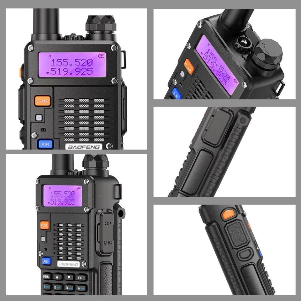 Valkyrie Baofeng UV5R Dual Band FM VOX UHF/VHF El Telsizi