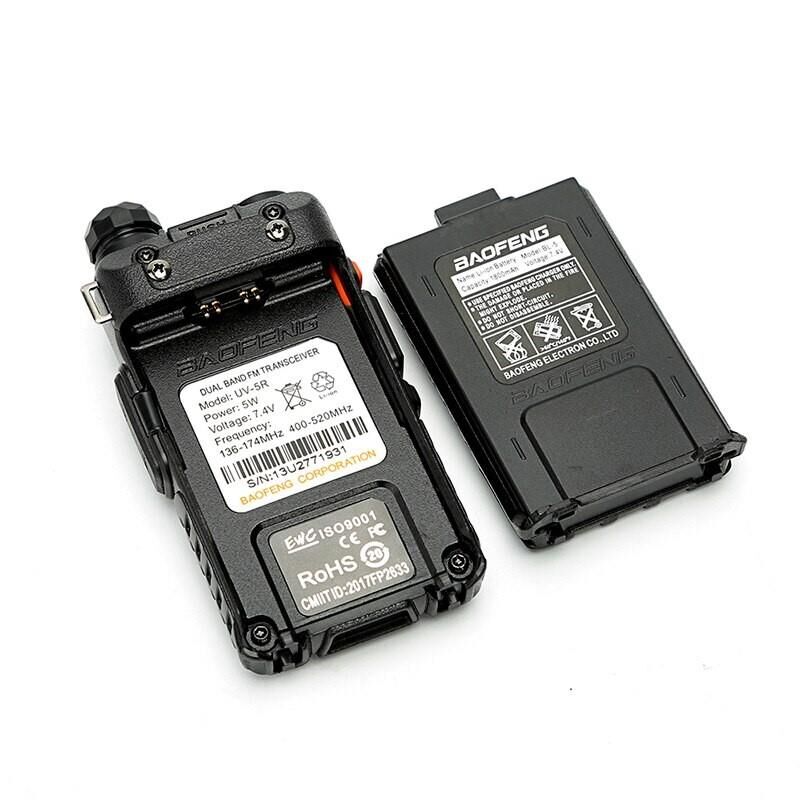 Valkyrie Baofeng UV5R Dual Band FM VOX UHF/VHF El Telsizi