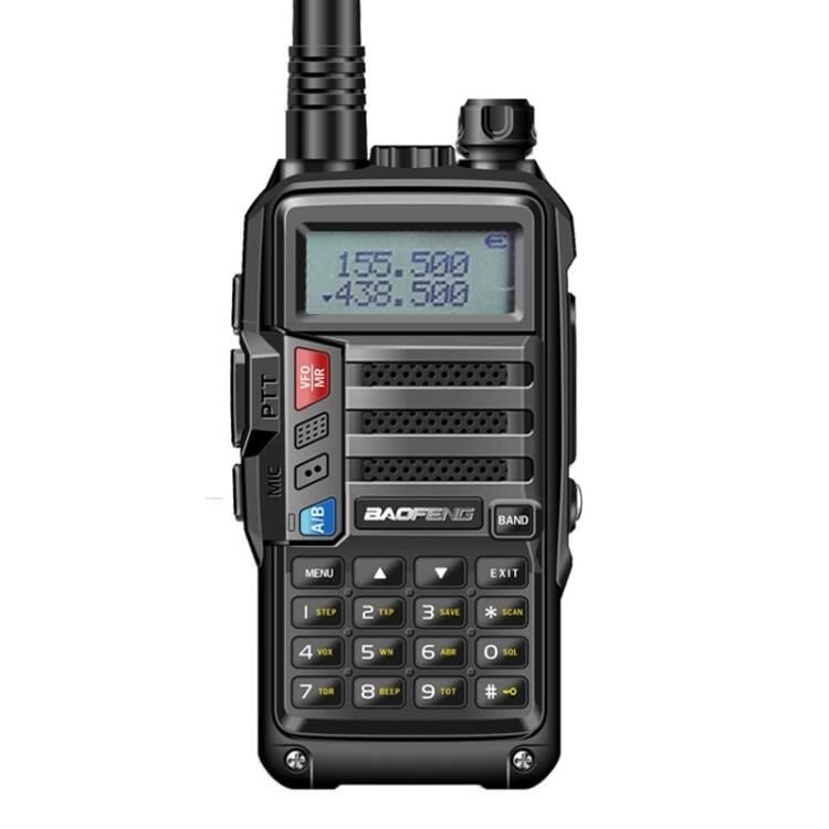 Valkyrie Baofeng UVS9 Plus 8W 2800mAh FM UHF/VHF El Telsiz + YEDEK BATARYA