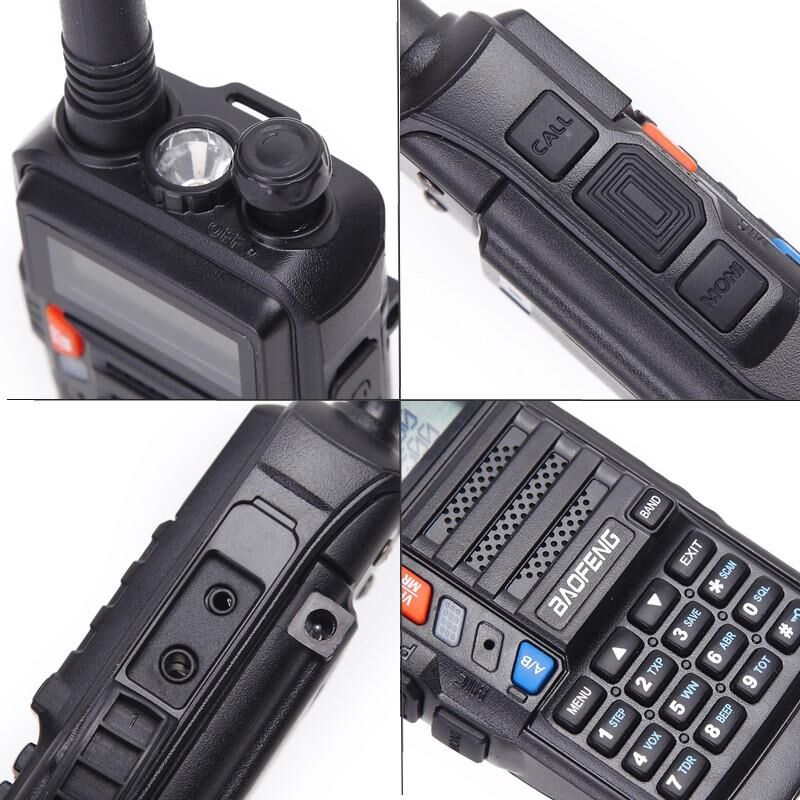 Valkyrie Baofeng UVS9 Plus 8W 2800mAh FM UHF/VHF El Telsiz + YEDEK BATARYA