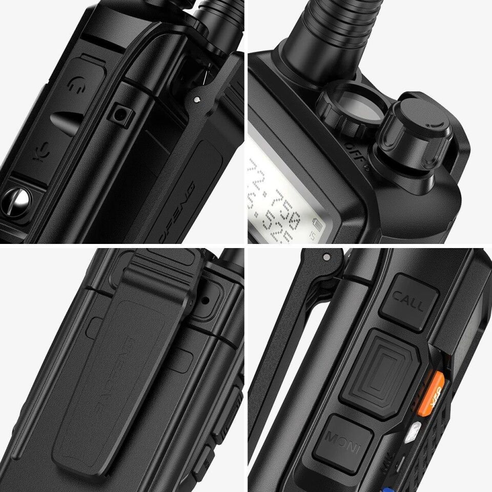 Valkyrie Baofeng UVS9 Plus 8W 2800mAh FM UHF/VHF El Telsiz + YEDEK BATARYA