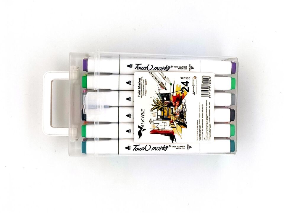 Valkyrie Touch Marker Art 24 Adet Kutulu Kalem Seti