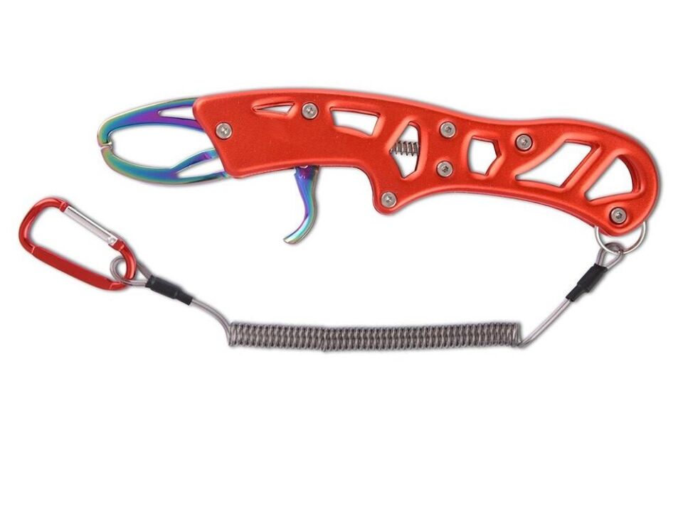 Valkyrie 21cm Taşınabilir Paslanmaz Çelik Balıkçılık Balık Tutucu Kargaburun Gripper