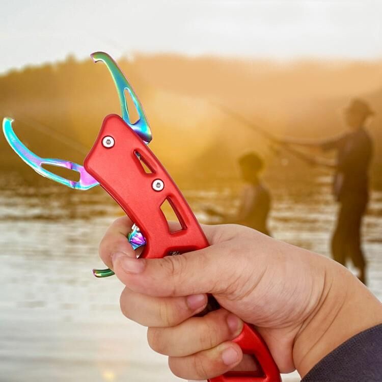 Valkyrie 21cm Taşınabilir Paslanmaz Çelik Balıkçılık Balık Tutucu Kargaburun Gripper