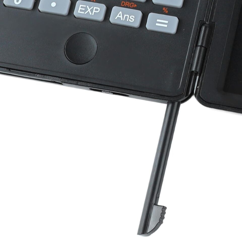 Valkyrie ZH69 Dijital Ekranlı Stylus 6 inç Hesap Makinesi Dual Bilimsel Fonksiyonlu Katlanabilir