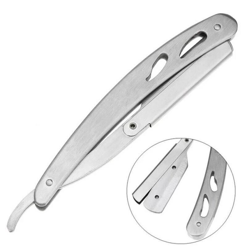 Valkyrie Ergonomik Metal Profesyonel Berber Usturası Saç Sakal Ustura