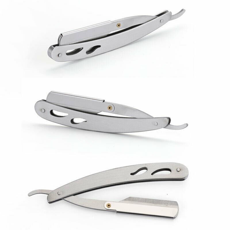 Valkyrie Ergonomik Metal Profesyonel Berber Usturası Saç Sakal Ustura