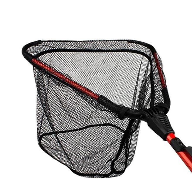 Valkyrie  180 cm Katlanabilir Teleskopik Alüminyum Alaşım 40x40 Kırmızı Balık Kepçesi