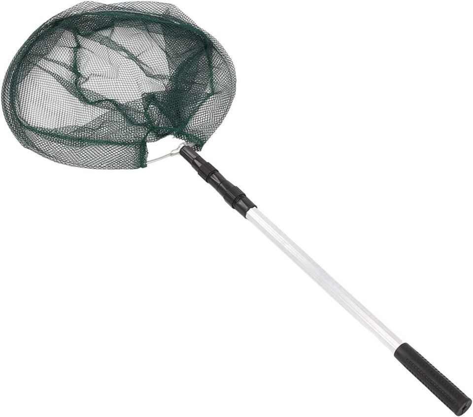 Valkyrie 210 cm Katlanabilir Teleskopik Alüminyum Alaşım 40x40 Balık Yuvarlak Kepçesi