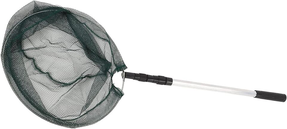 Valkyrie 210 cm Katlanabilir Teleskopik Alüminyum Alaşım 40x40 Balık Yuvarlak Kepçesi