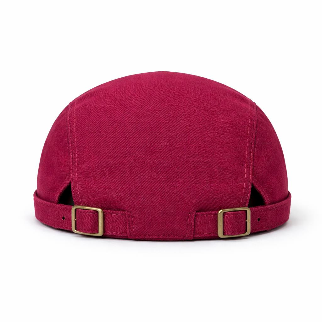 Erkek Şapka Kasket Düz Renk Ayarlanabilir Unisex Şapka Günlük Kullanım Yazlık Kasket Bordo