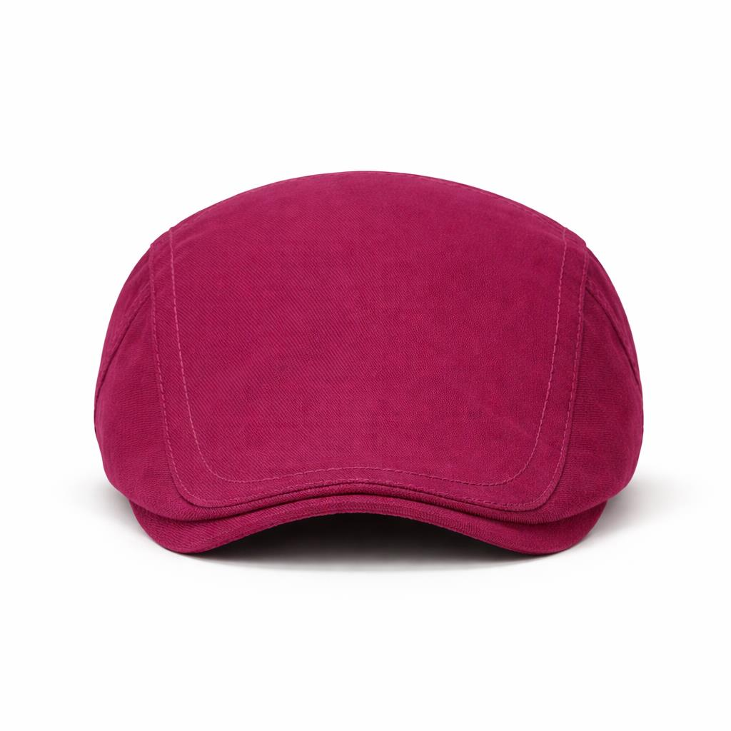 Erkek Şapka Kasket Düz Renk Ayarlanabilir Unisex Şapka Günlük Kullanım Yazlık Kasket Bordo