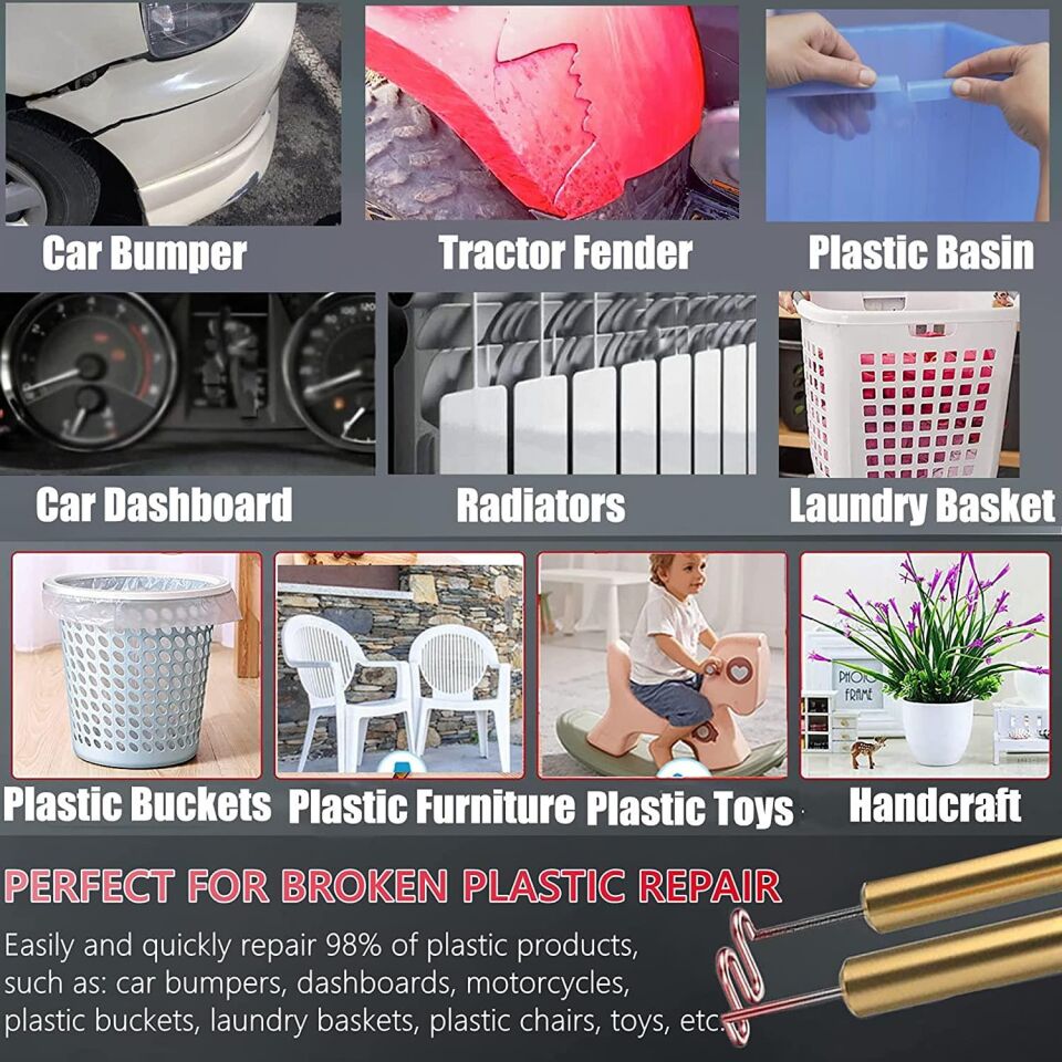 Valkyrie 70W 600 Uçlu Araba Tampon Plastik Tamir Kaynak Makinesi Sıcak Zımba