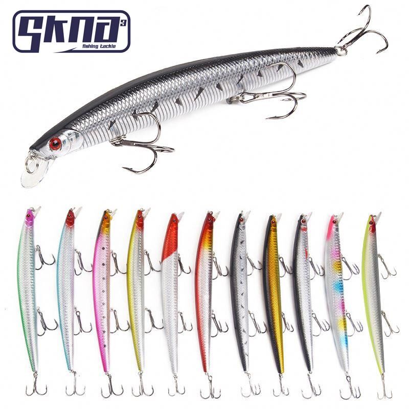 Valkyrie 10 Adet 18cm 24gr Minnow Rapala Sahte Yapay Yem 1. Kalite Ekonomik Paket