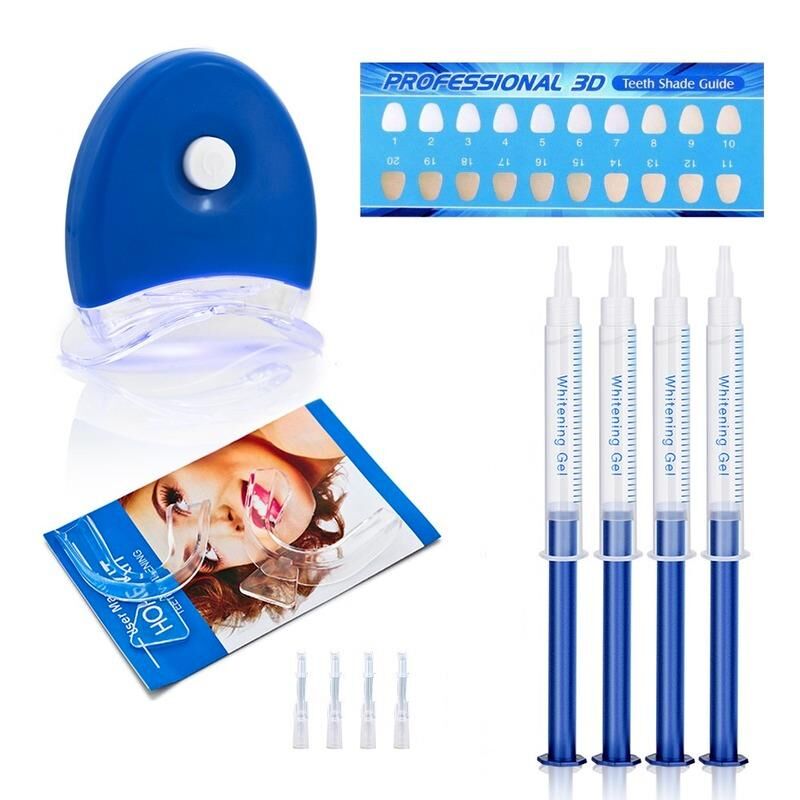 Valkyrie 4 Jelli Diş Parlatma Beyazlatma Seti Profesyonel Diş Beyazlatıcı set