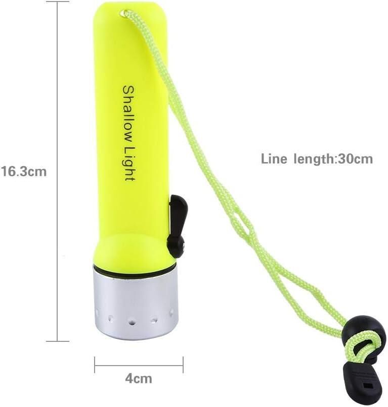 Valkyrie 3W LED Su Altı Dalış El Feneri Su Geçirmez 60 Mt Fener