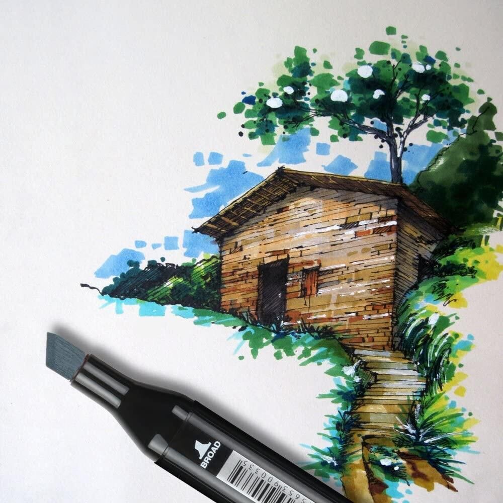 Valkyrie Touch Marker Art 100 Adet Kalem Seti