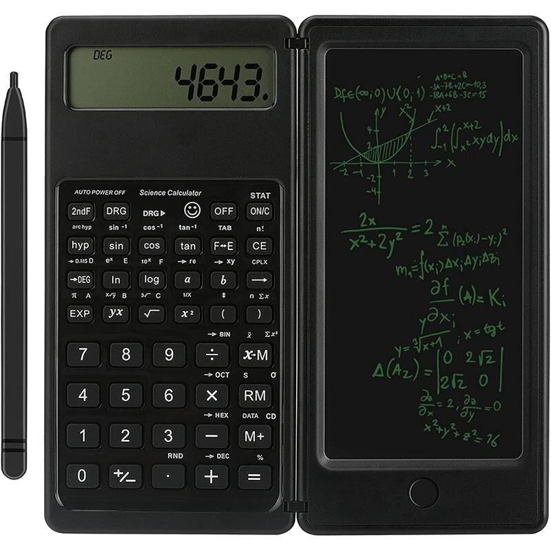 Valkyrie S9 Dijital Not Defterli Bilimsel Fonksiyonlu Hesap Makinesi E-Writer - Katlanabilir