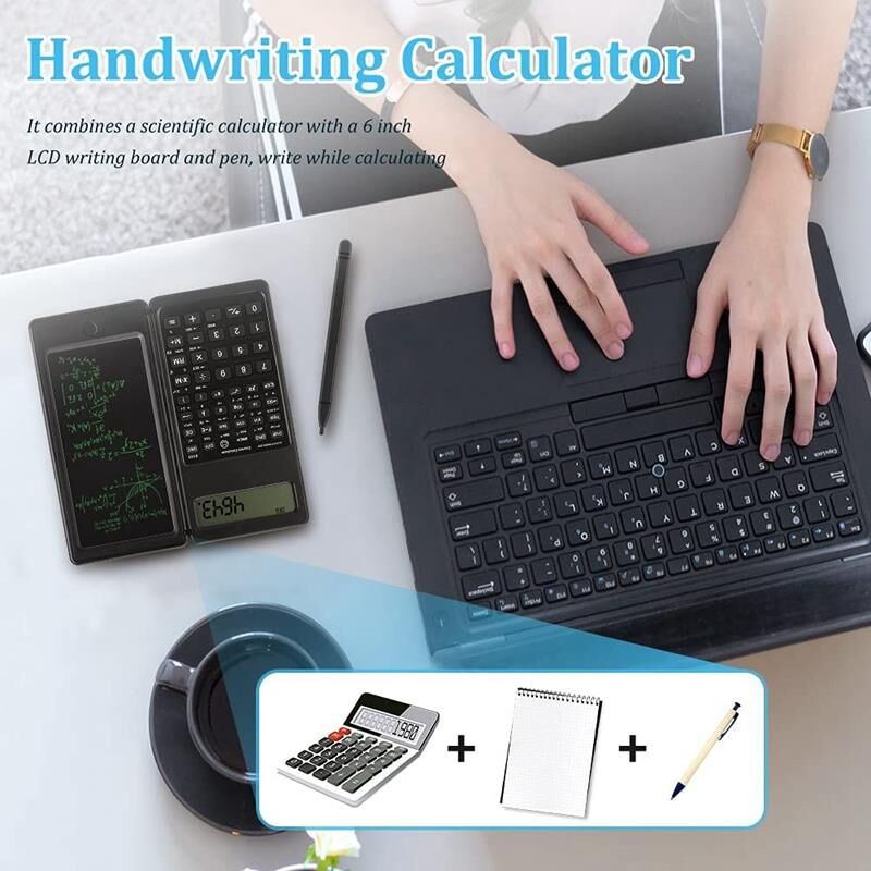 Valkyrie S9 Dijital Not Defterli Bilimsel Fonksiyonlu Hesap Makinesi E-Writer - Katlanabilir