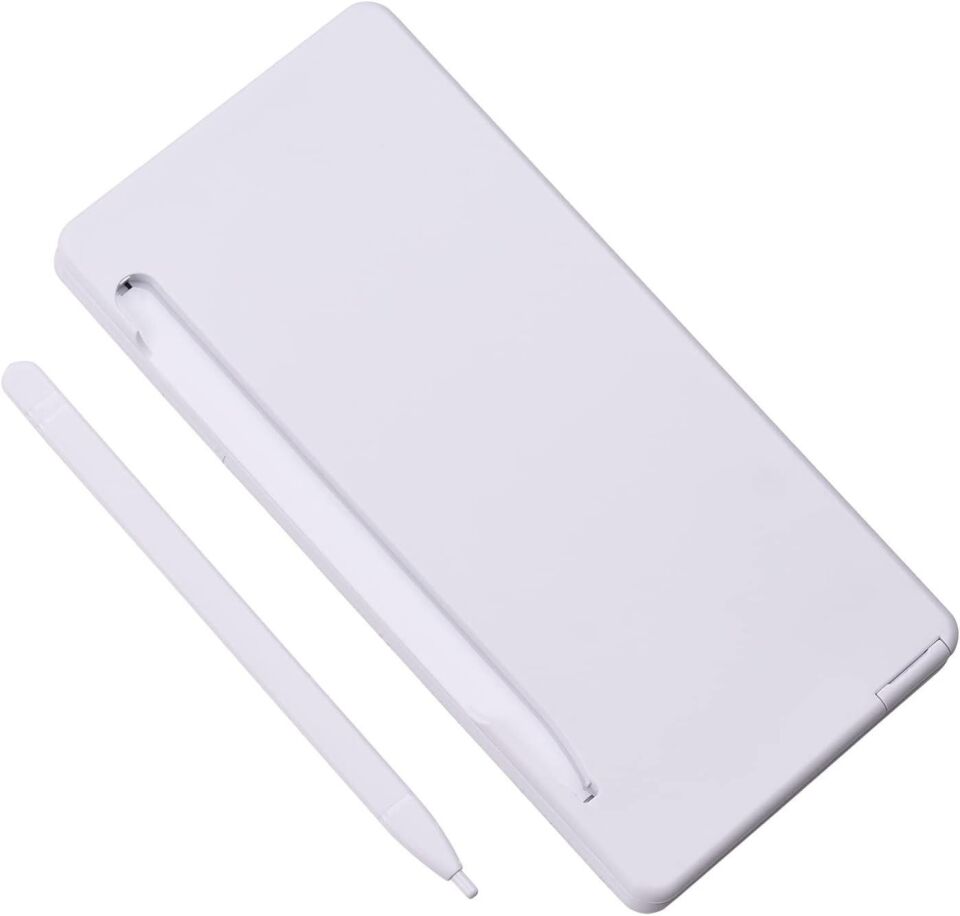 Valkyrie C5 Dijital Çizim Ekranlı Bilimsel Fonksiyonlu E-Writer Hesap Makinesi Katlanabilir Sessiz Tuşlu Beyaz