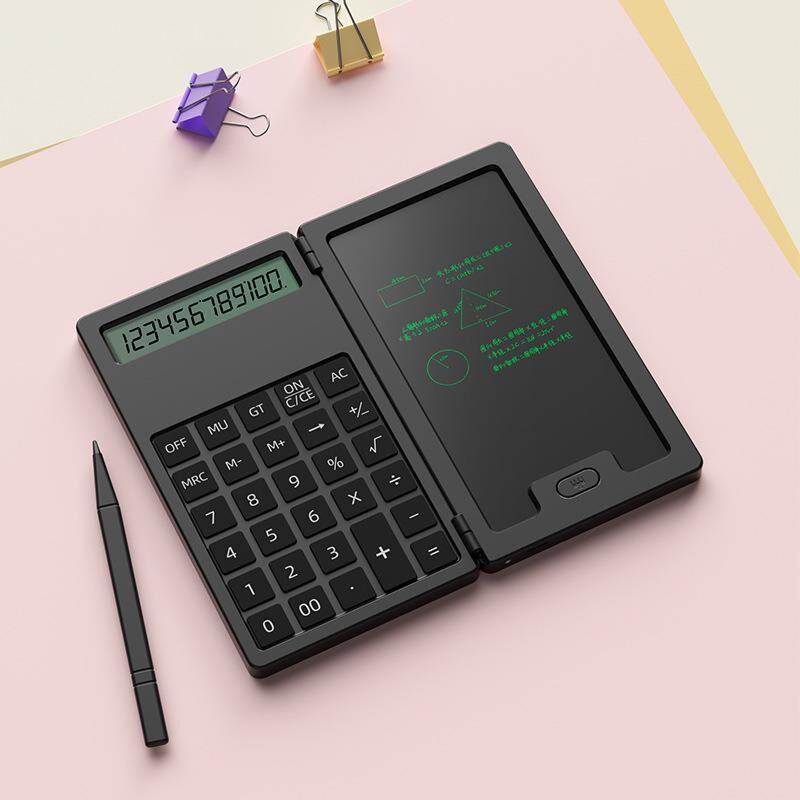 Valkyrie G050 Mini Cep Boy Dijital Çizim Tabletli Stylus Hesap Makinesi Katlanabilir 5 inç