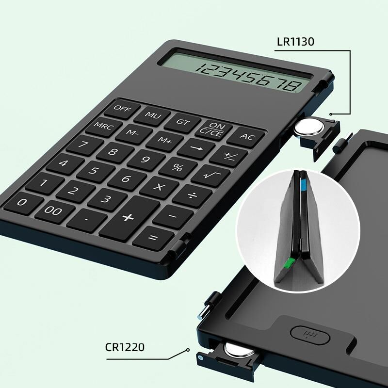 Valkyrie G050 Mini Cep Boy Dijital Çizim Tabletli Stylus Hesap Makinesi Katlanabilir 5 inç