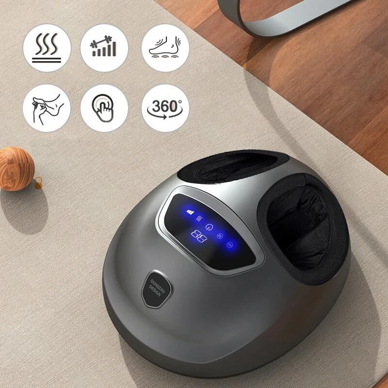Valkyrie Isı Zaman Hava Basınç Ayarlı Ayak Masaj Aleti Shiatsu Foot Massager Kumandalı