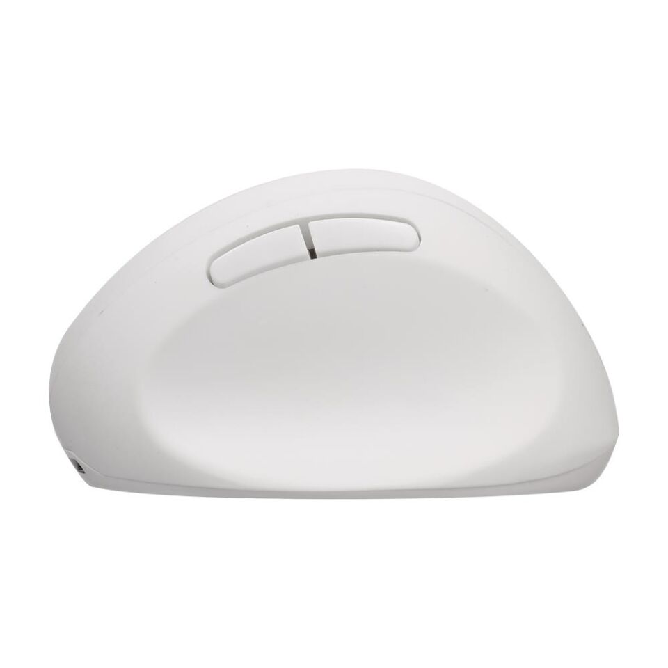 Valkyrie Y08 Dikey Kablosuz 2.4G Sessiz Şarjlı 6 Tuşlu Vertical Mouse 1600DPI 400mAh Beyaz
