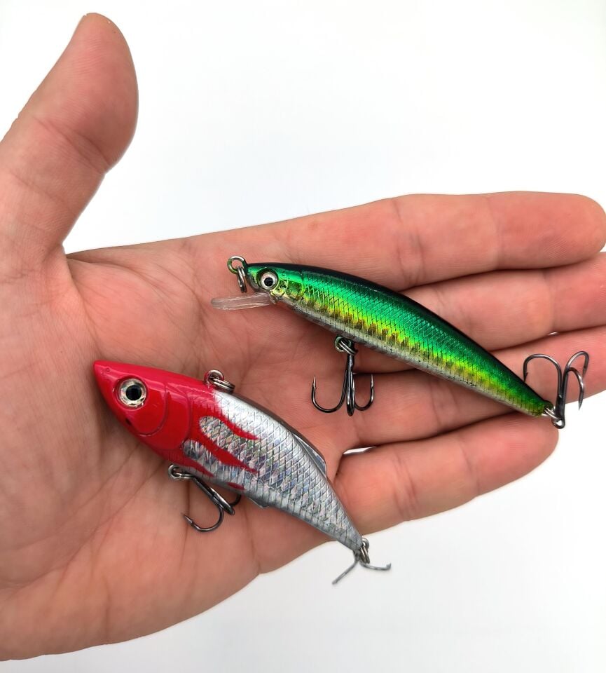 Valkyrie 28 Parça Silikon Rapala Kaşık Olta Yem ve Aksesuar Seti