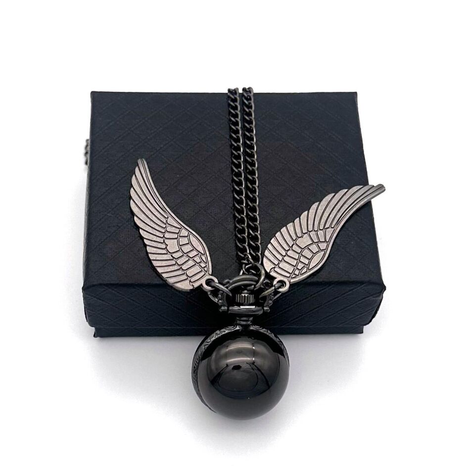 Valkyrie Harry Potter Quidditch Snitch Topu Model Kolye Köstekli Saat