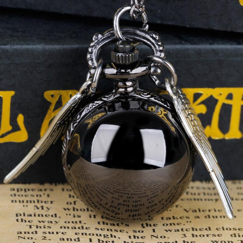 Valkyrie Harry Potter Quidditch Snitch Topu Model Kolye Köstekli Saat