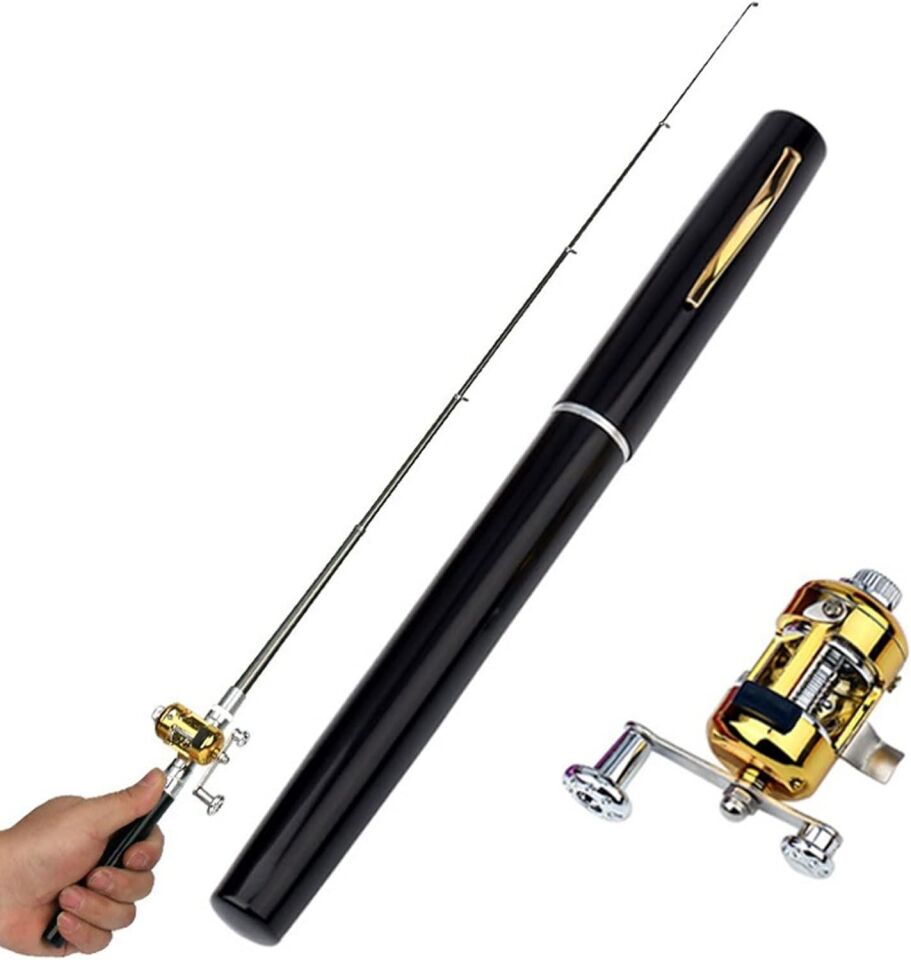Valkyrie 1 Metre Teleskopik Mini Cep Olta Seti Kalem Kamış Olta