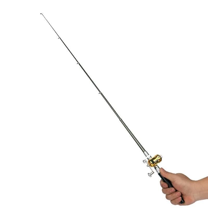 Valkyrie 1 Metre Teleskopik Mini Cep Olta Seti Kalem Kamış Olta