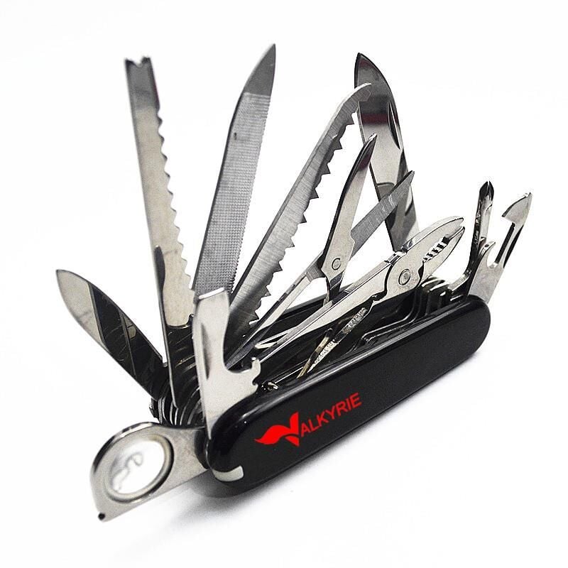 Valkyrie 17 Fonksiyonlu Çok Amaçlı Multitool Çakı Profesyonel Outdoor & Günlük Kullanım