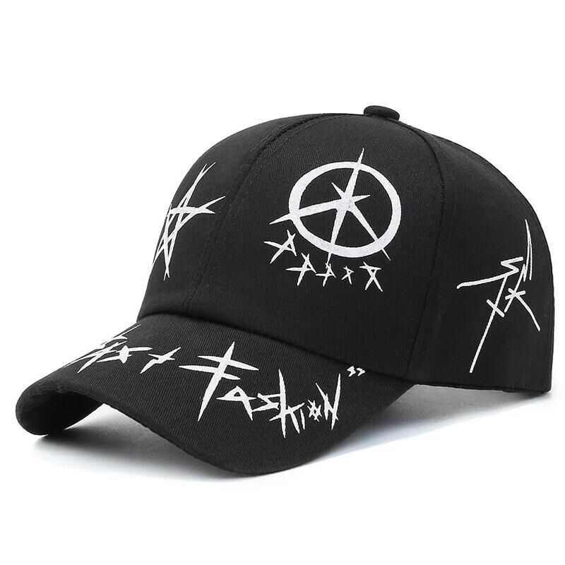 Valkyrie Trucker Şapka Unisex Metal Tokalı Ayarlanabilir Beyzbol Siyah