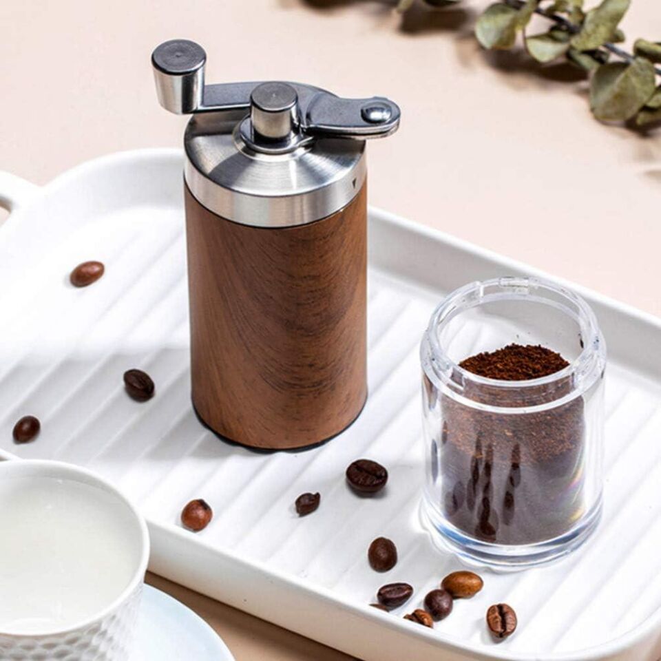 Valkyrie Manuel El Kavhe Değirmeni 9 Kademeli Seramik Dişli Coffee Grinder Baharat Öğütücü