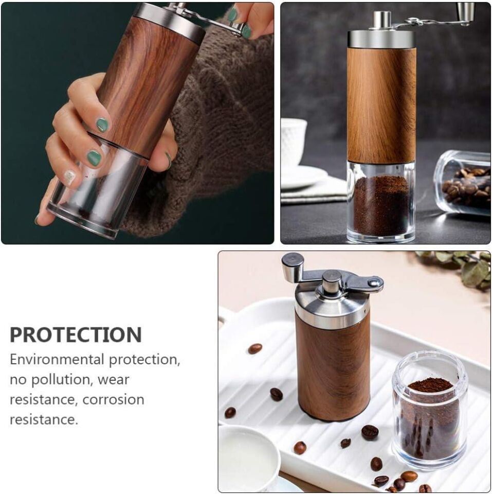 Valkyrie Manuel El Kavhe Değirmeni 9 Kademeli Seramik Dişli Coffee Grinder Baharat Öğütücü