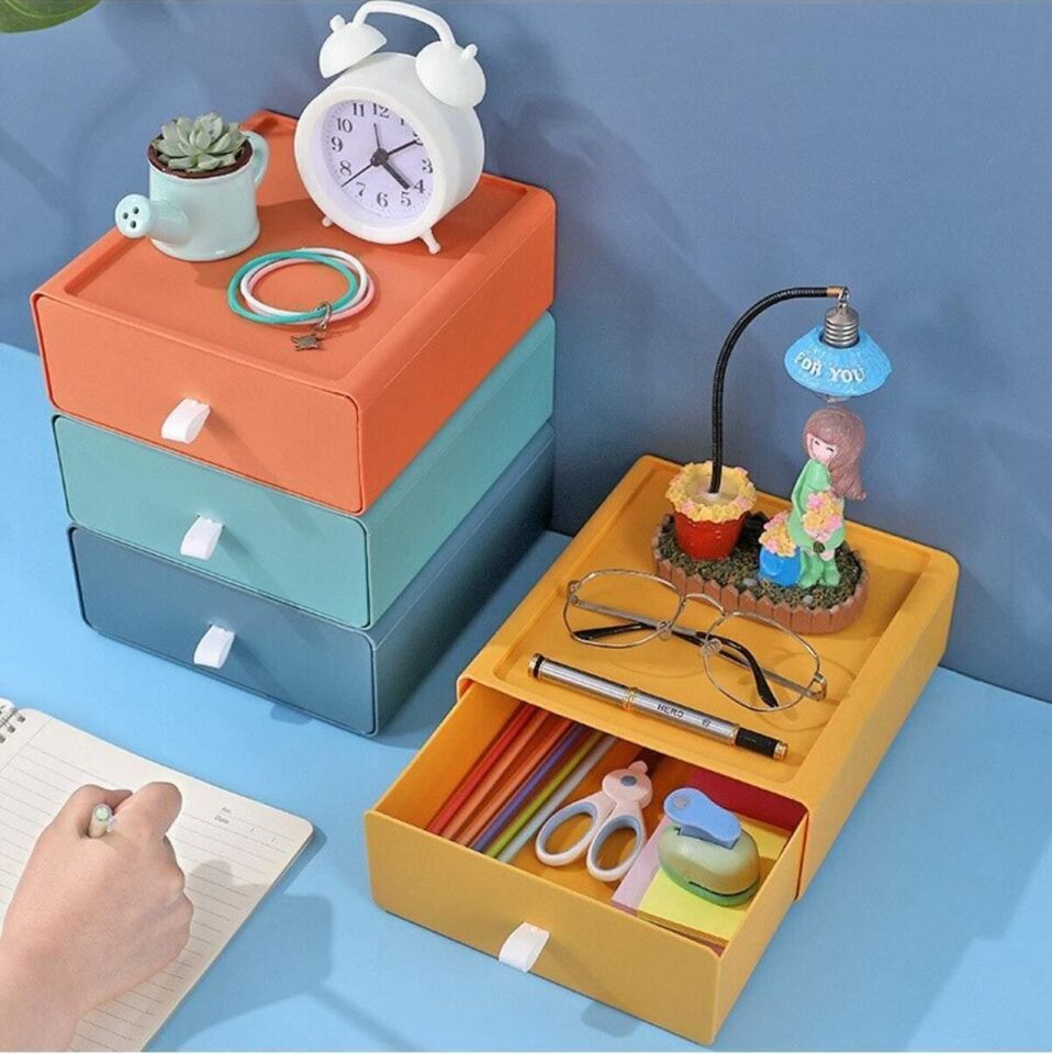 Valkyrie Mini Masa Alarm Çalar Saat Akar Saniyeli Sessiz Alarm Saati Beyaz