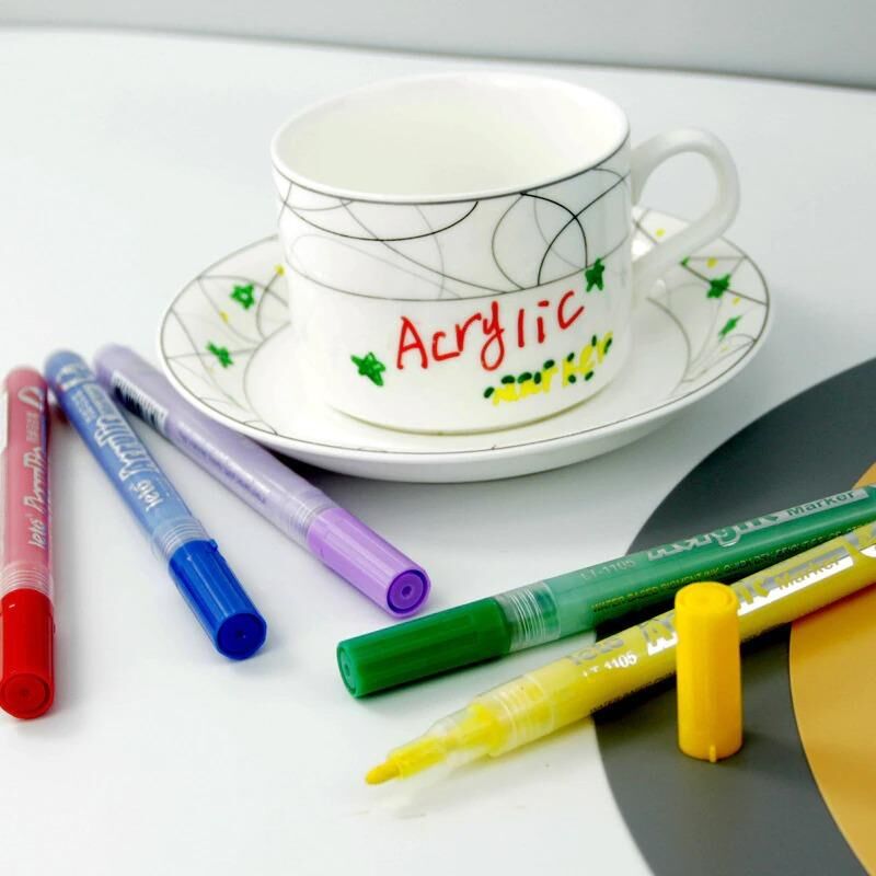 Valkyrie Leto 18 Adet Akrilik Marker Kalem Seti