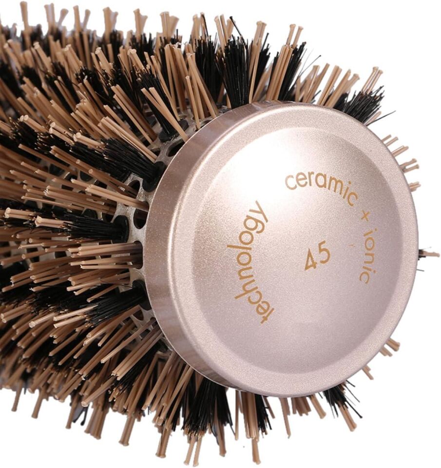 Valkyrie 45mm Nano Teknoloji Seramik + İyonik Termal Fön Saç Fırçası Profesyonel Seri 1. Kalite Salon Seri